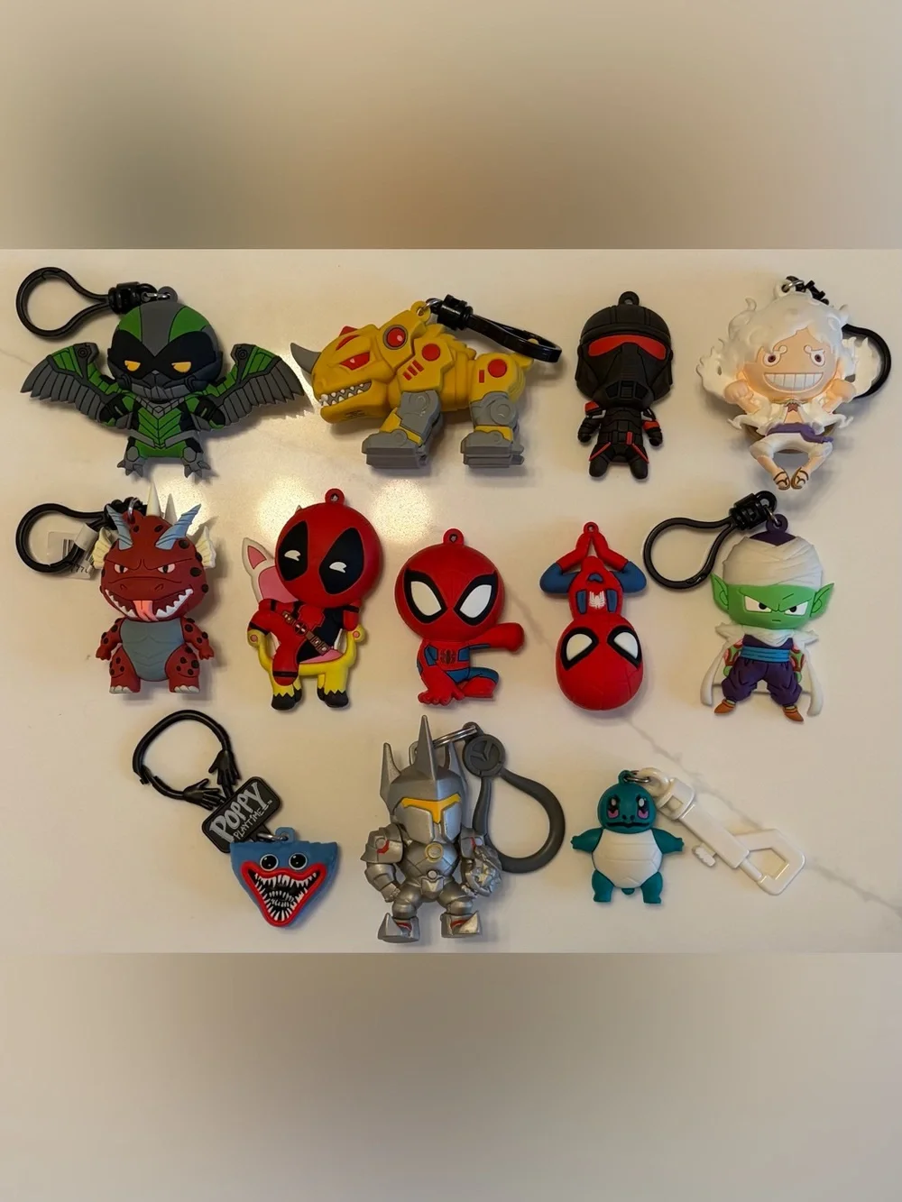 Bag Clips: Marvel, Pokemon, Dragon Ball Z, Power Rangers and More.